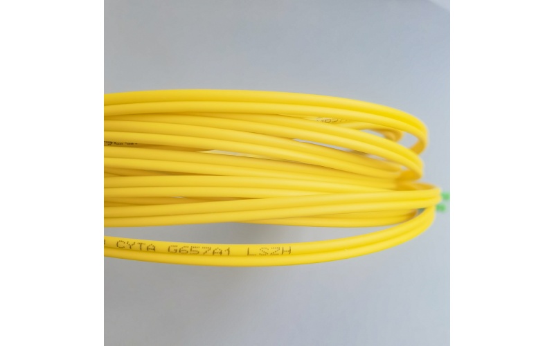 Fiber Optic Cable LC/UPC-LC /UPC 1M/2M/3M/5M/10M Double Core Single Mode LSZH G657A1 2.00mm FTTH 