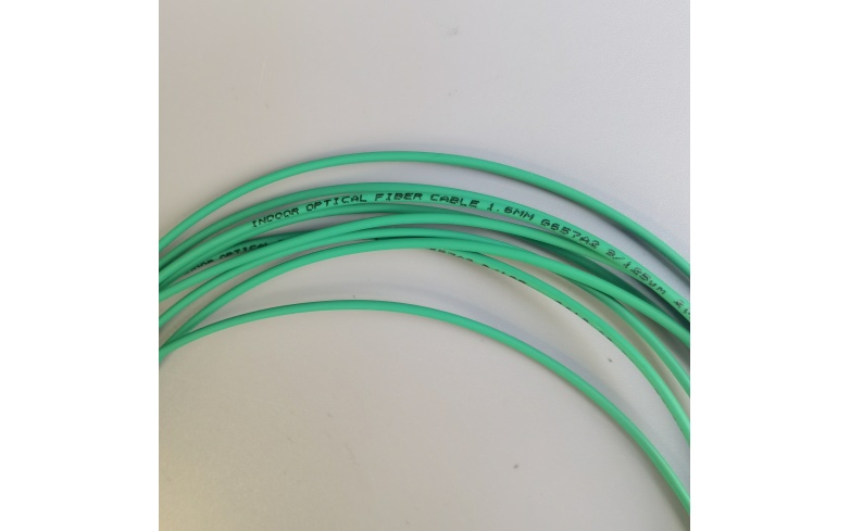 Fibre Optique Optical Fiber Garter SC/APC-SC/APC 2.5M 1.6mm Simplex G657A2 Indoor FTTH Cable