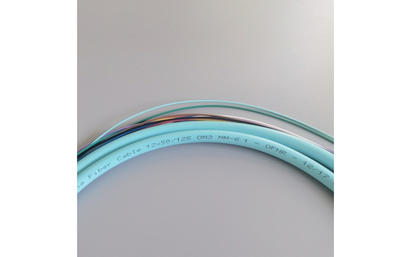  Fiber Optic Pigtail LC/UPC 1.5M OM3 0.9mm 12Colors Multimode Indoor FTTH High Quality Patch Cord