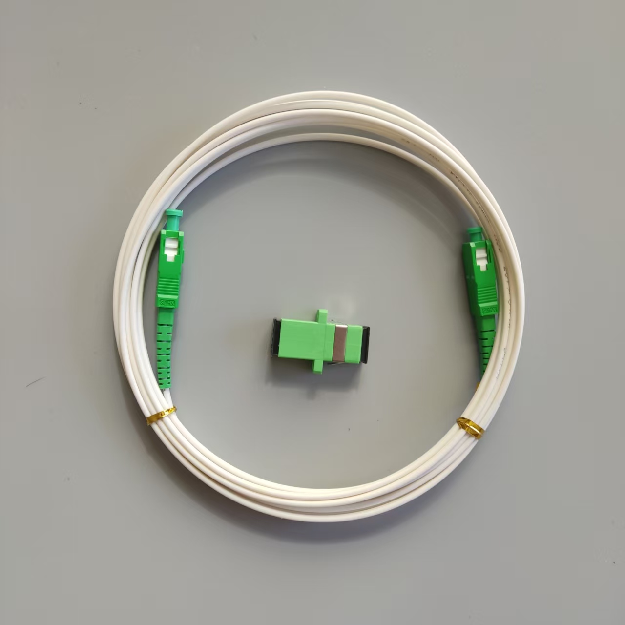 3M Indoor SC APC to SC APC LSZH Single Mode Pre-connectorized Drop Cable For FTTH