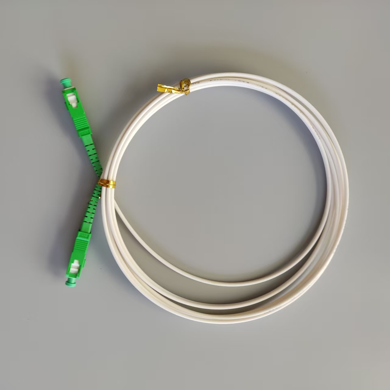 3M Indoor SC APC to SC APC LSZH Single Mode Pre-connectorized Drop Cable For FTTH