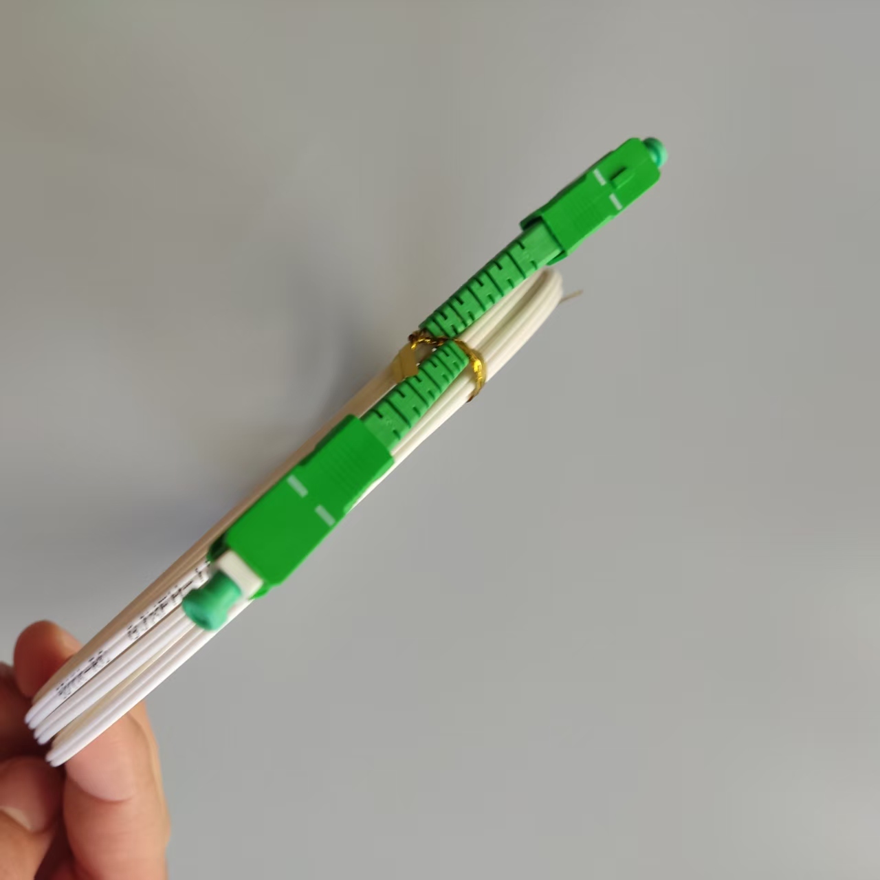 3M Indoor SC APC to SC APC LSZH Single Mode Pre-connectorized Drop Cable For FTTH