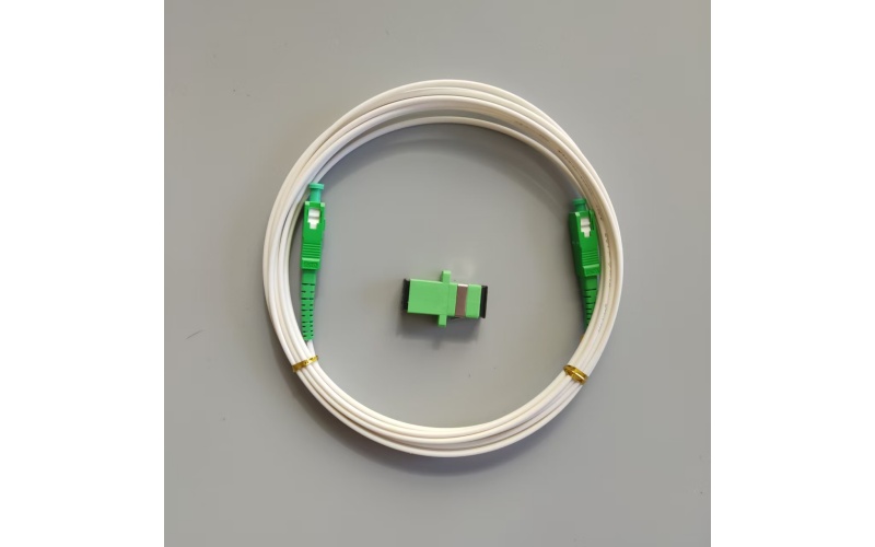 3M Indoor SC APC to SC APC LSZH Single Mode Pre-connectorized Drop Cable For FTTH