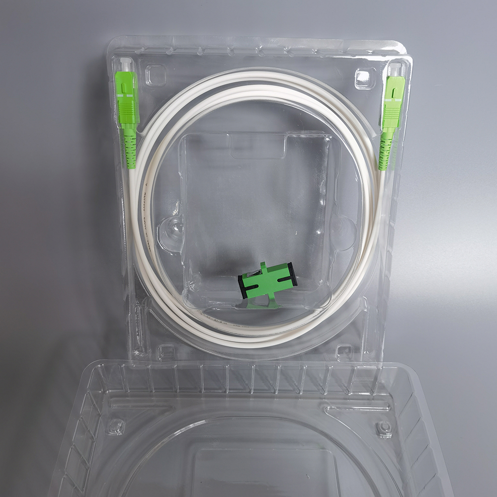 Fiber Optic Cable Patch Cord 2M SC APC-SC APC Lszh  3.00mm Indoor Pre-connectorized High Performance