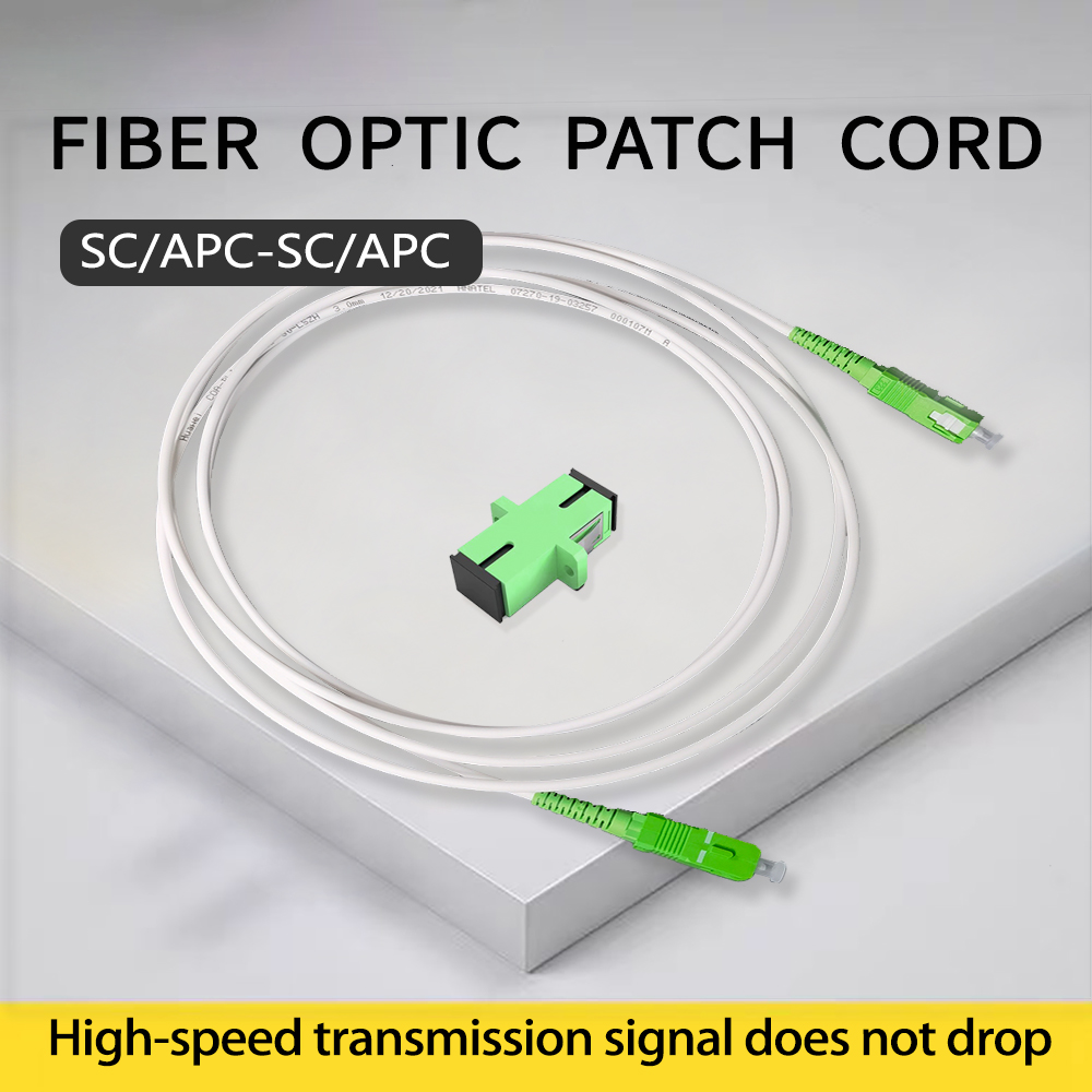 Fiber Optic Cable Patch Cord 2M SC APC-SC APC Lszh  3.00mm Indoor Pre-connectorized High Performance