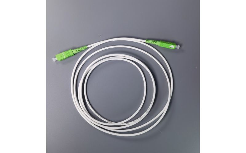 Fiber Optic Cable Patch Cord 2M SC APC-SC APC Lszh  3.00mm Indoor Pre-connectorized High Performance