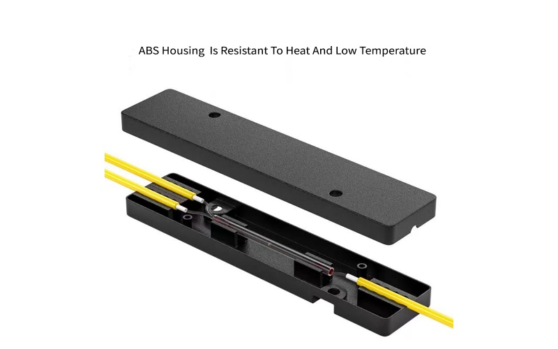 1x2-1310/1550nm Fiber Splitter 3.0mm L1.0M SC/UPC PLC Single mode Fiber Optic Splitter Support